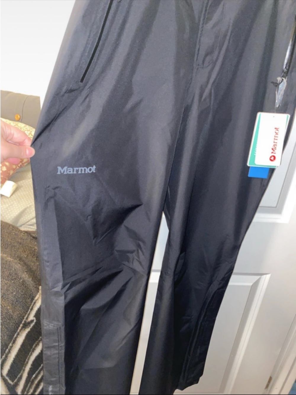 Marmot Black Men's Cargo Rain Pants